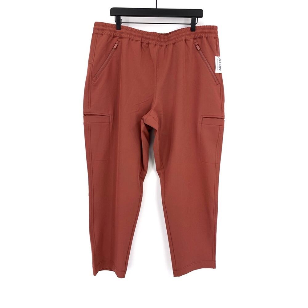 NWT OLD NAVY High-Waisted All-Seasons StretchTech Slouchy Taper Cargo Pants XL